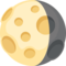 Waning Gibbous Moon emoji on Facebook